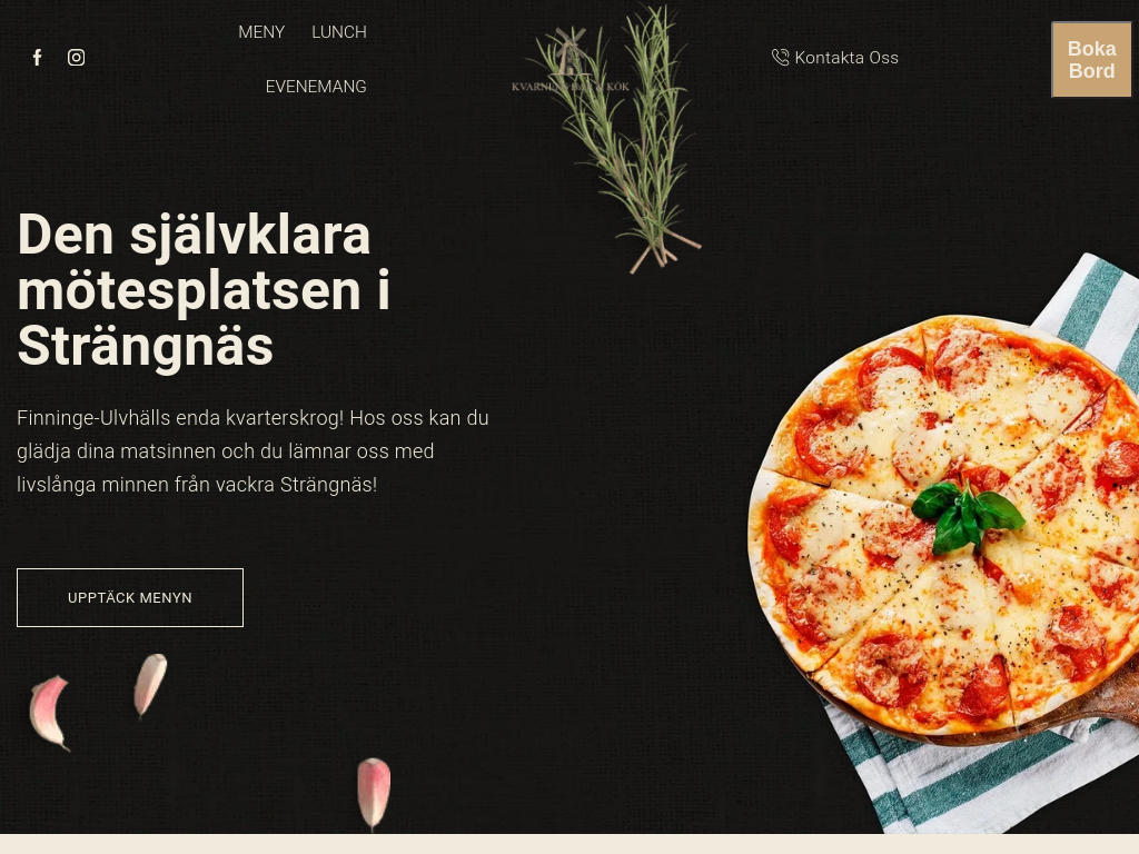 Kvarnens Bar & Kök Website